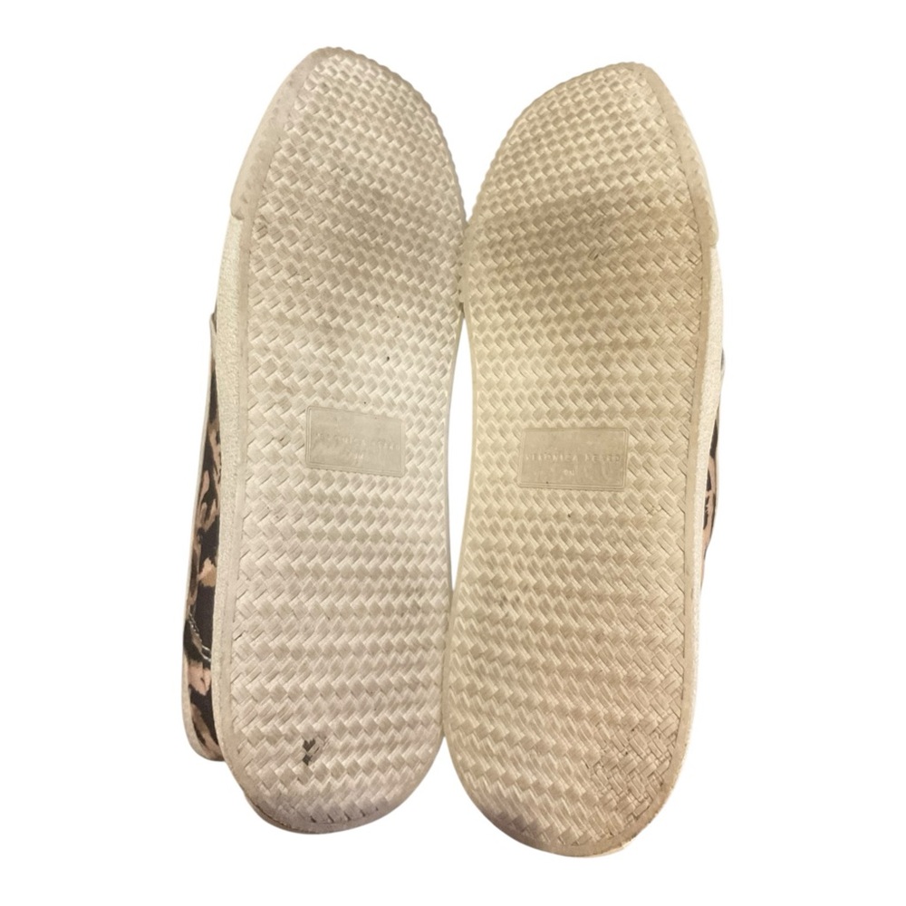 VERONICA BEARD Panelle Leopard-print Canvas Laceless Sneakers  Leopard Size 9M - Picture 15 of 16